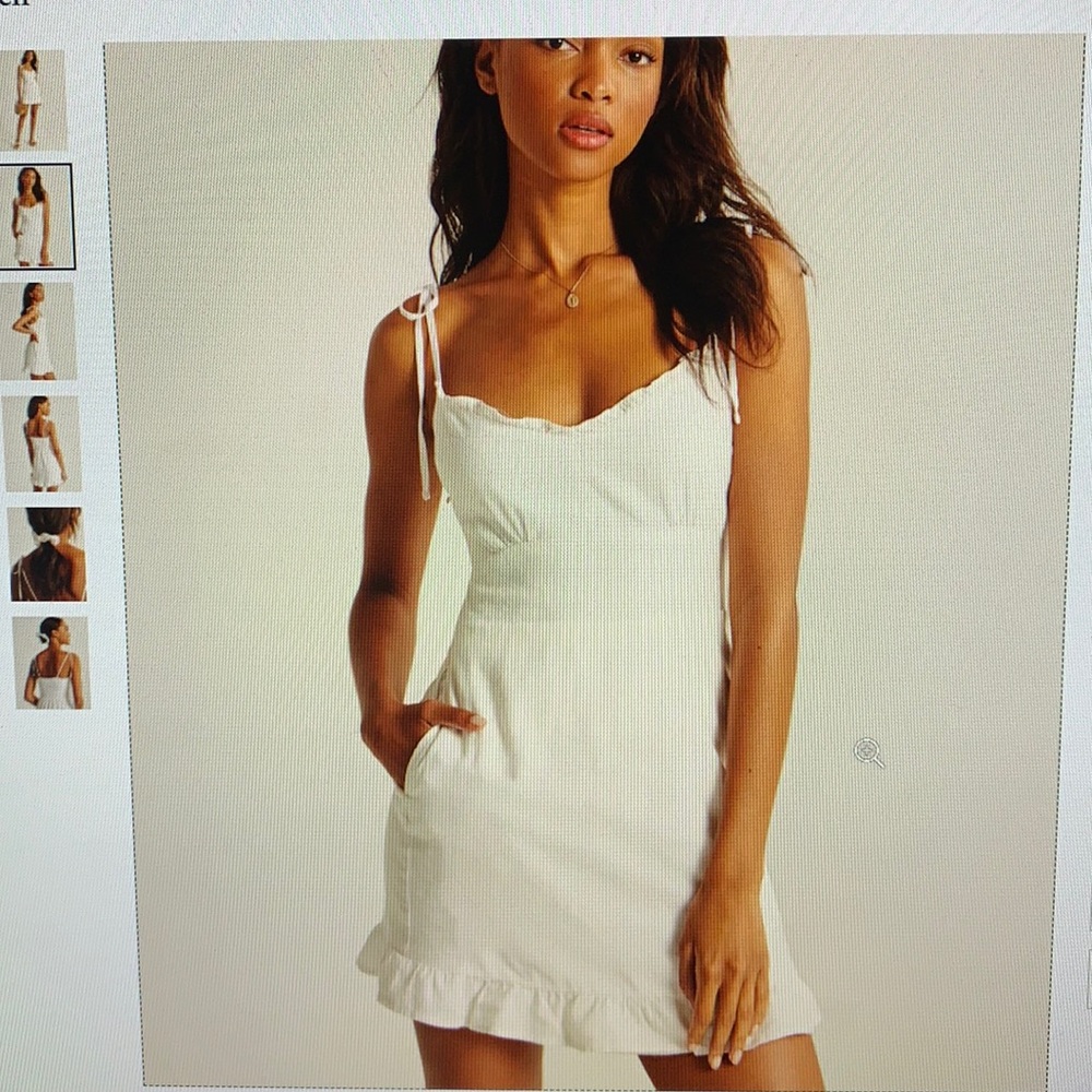 Abercrombie Tie Slim Waist Mini Dress